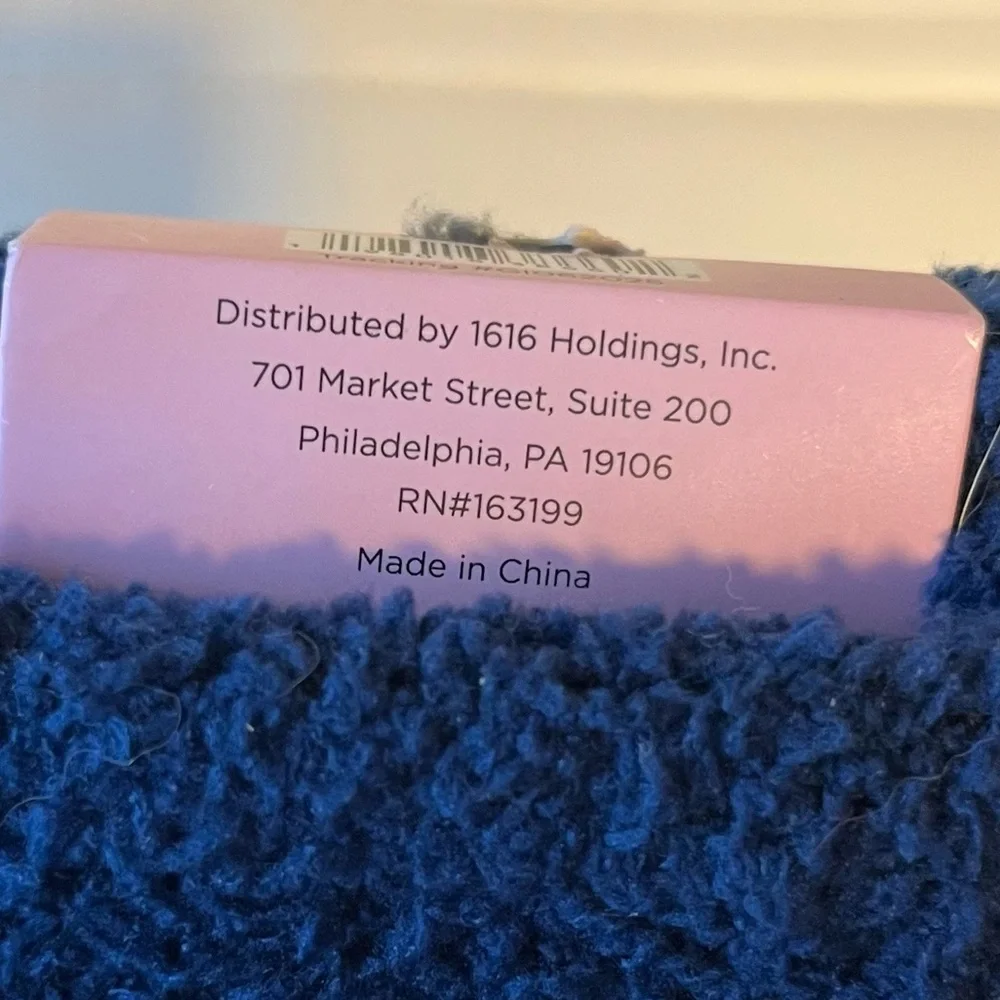 Cozy & Soft Navy Blue and Gray Texting Gloves 2 Pack